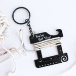 Matte Black 'You've Got this!' Keychain Multi Tool