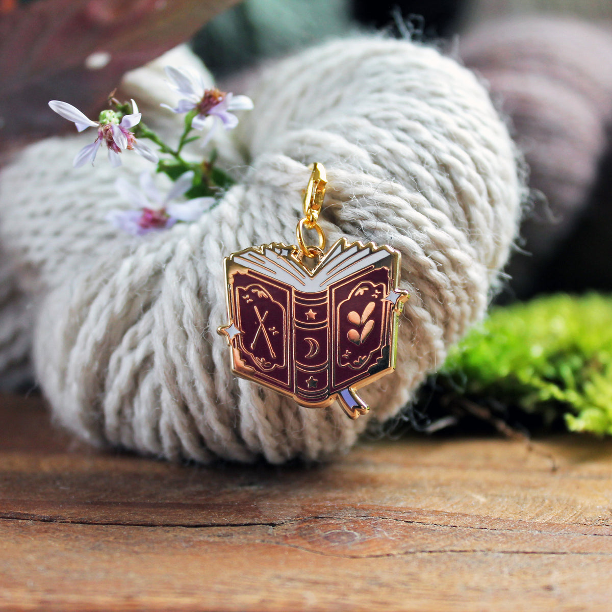 The Grimoire of Stitchcraft - Keeper / Stitch Marker