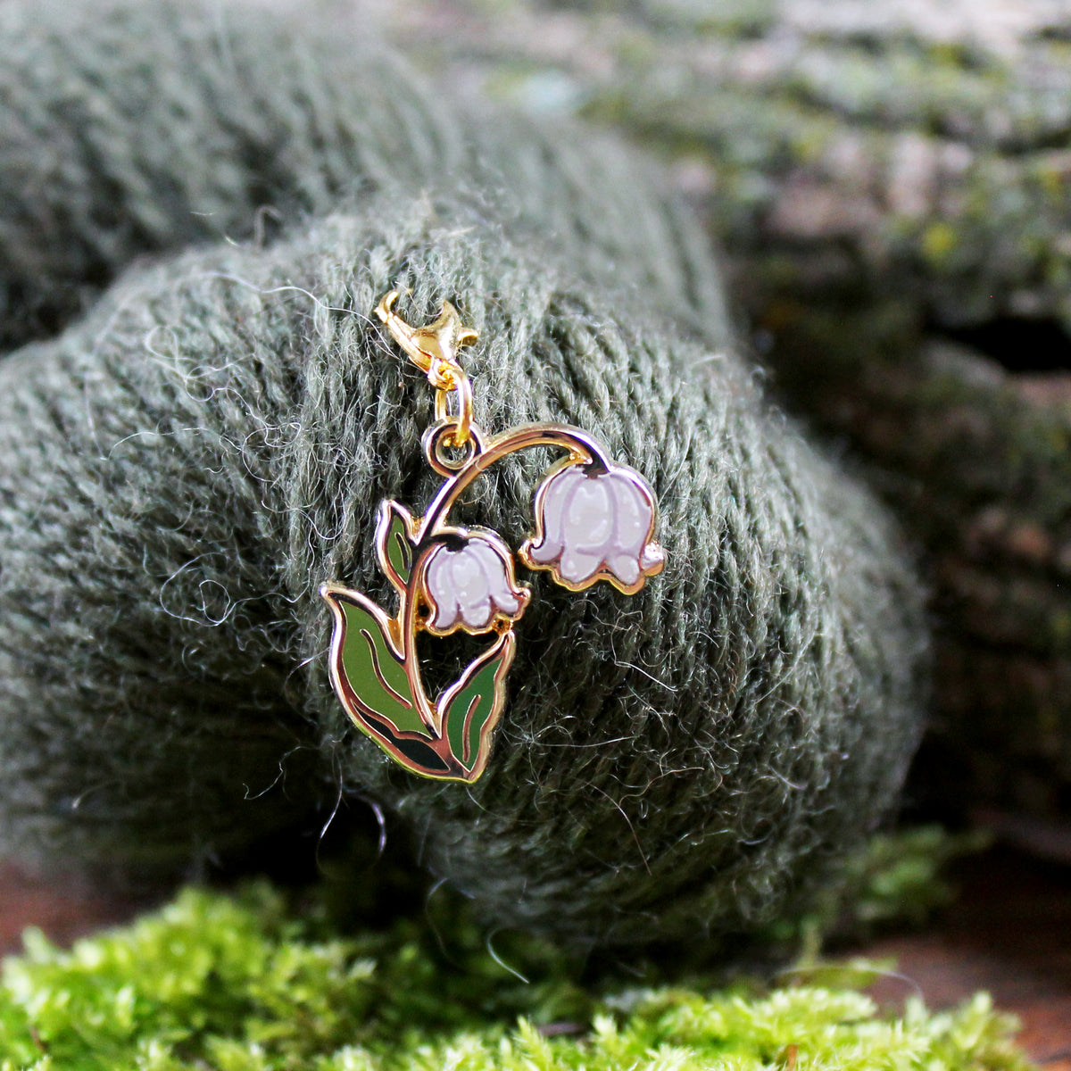 The Forager's Lily - Keeper / Stitch Marker