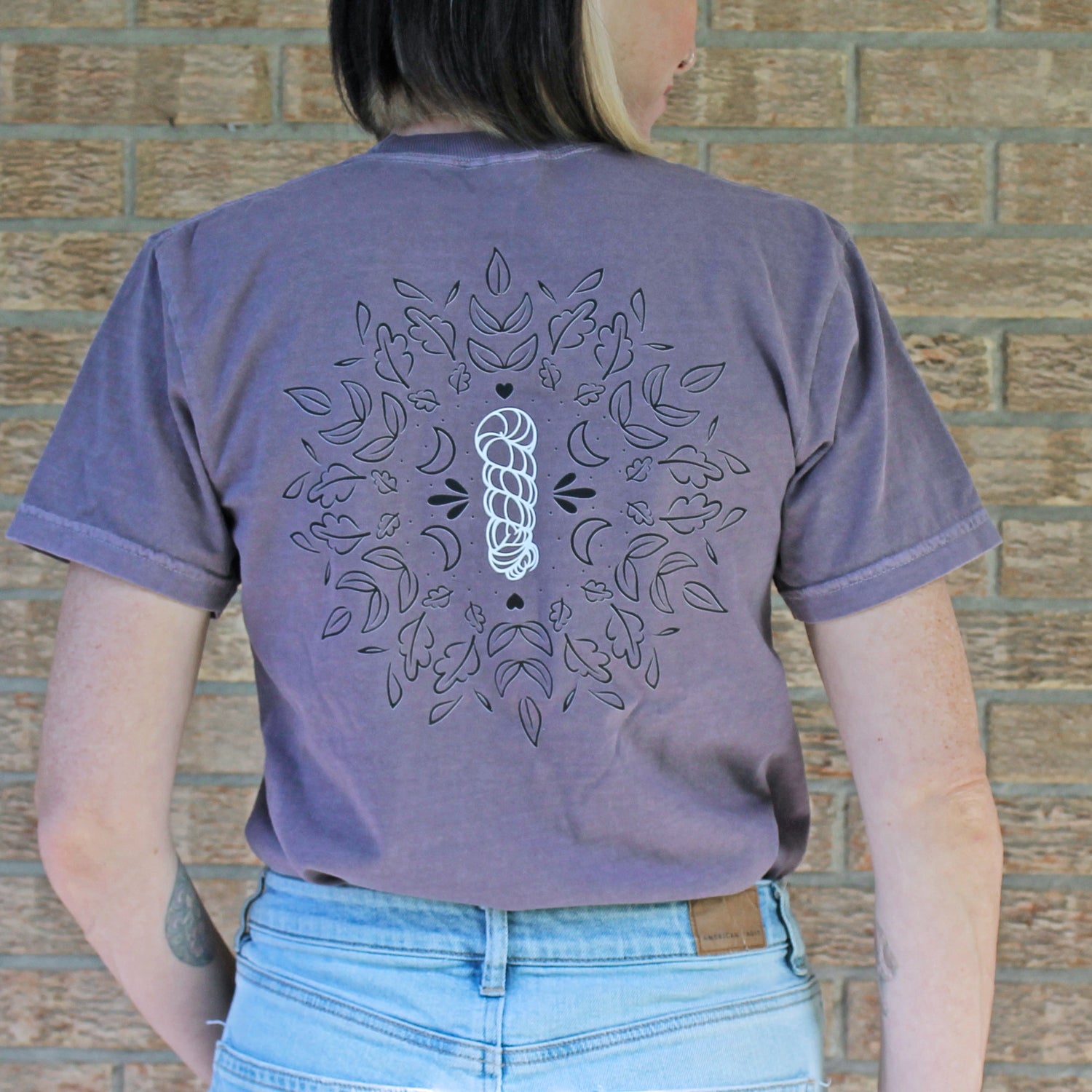 NEW Fibre Foliage Tee - Wine