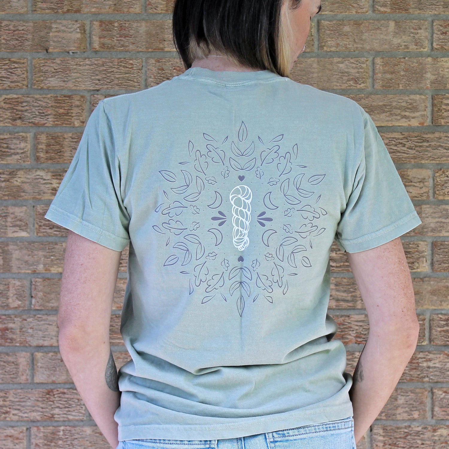 NEW Fibre Foliage Tee - Sage