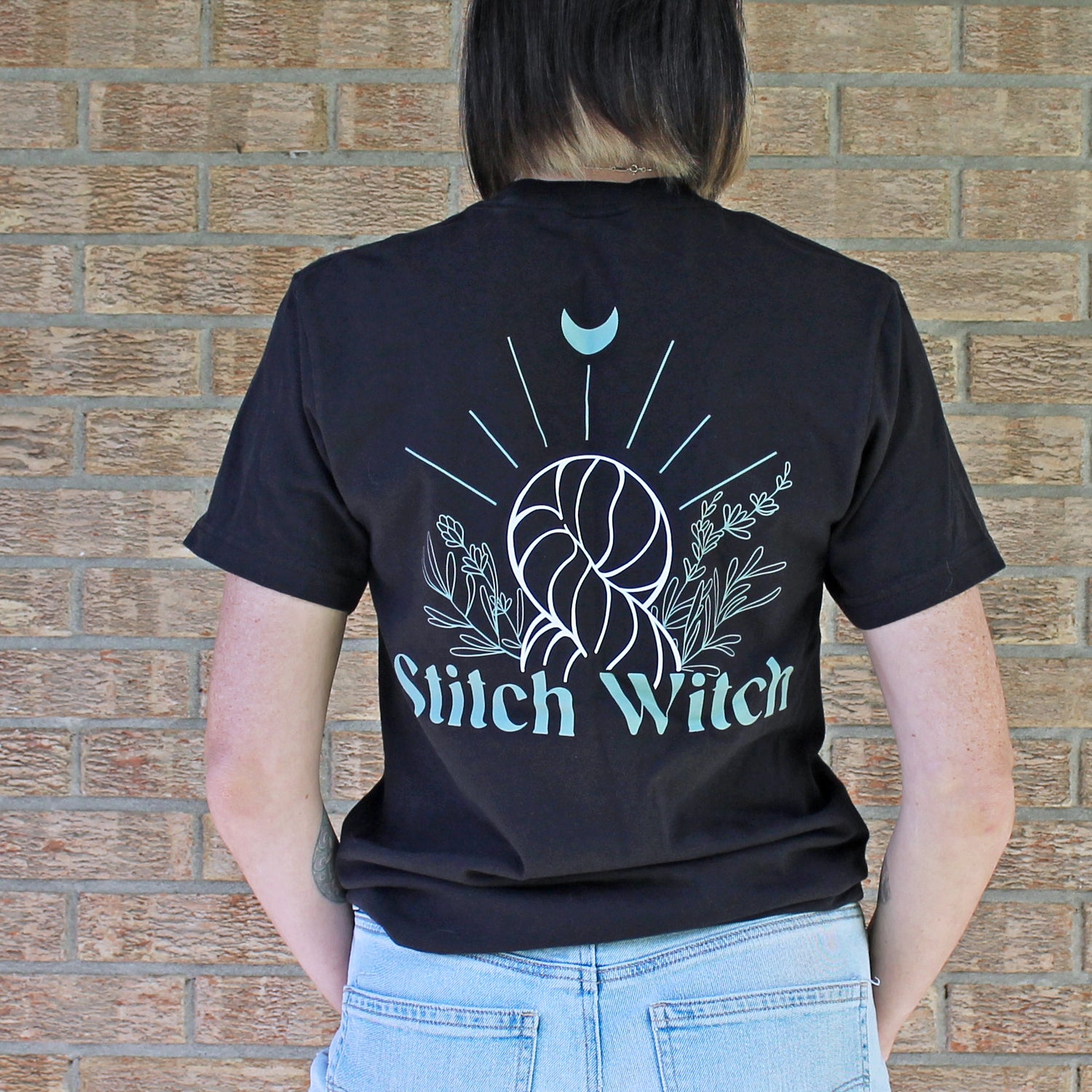 NEW Stitch Witch Tee - Black