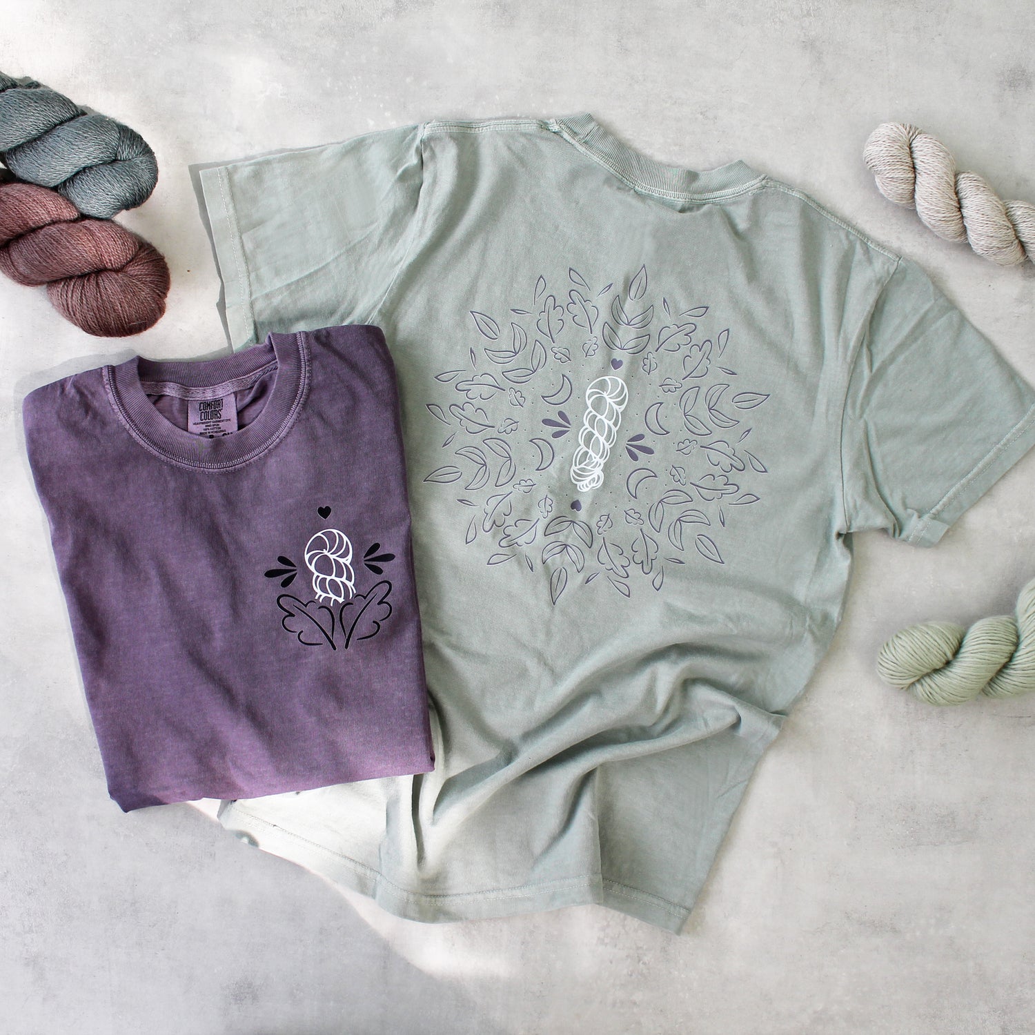 NEW Fibre Foliage Tee - Sage