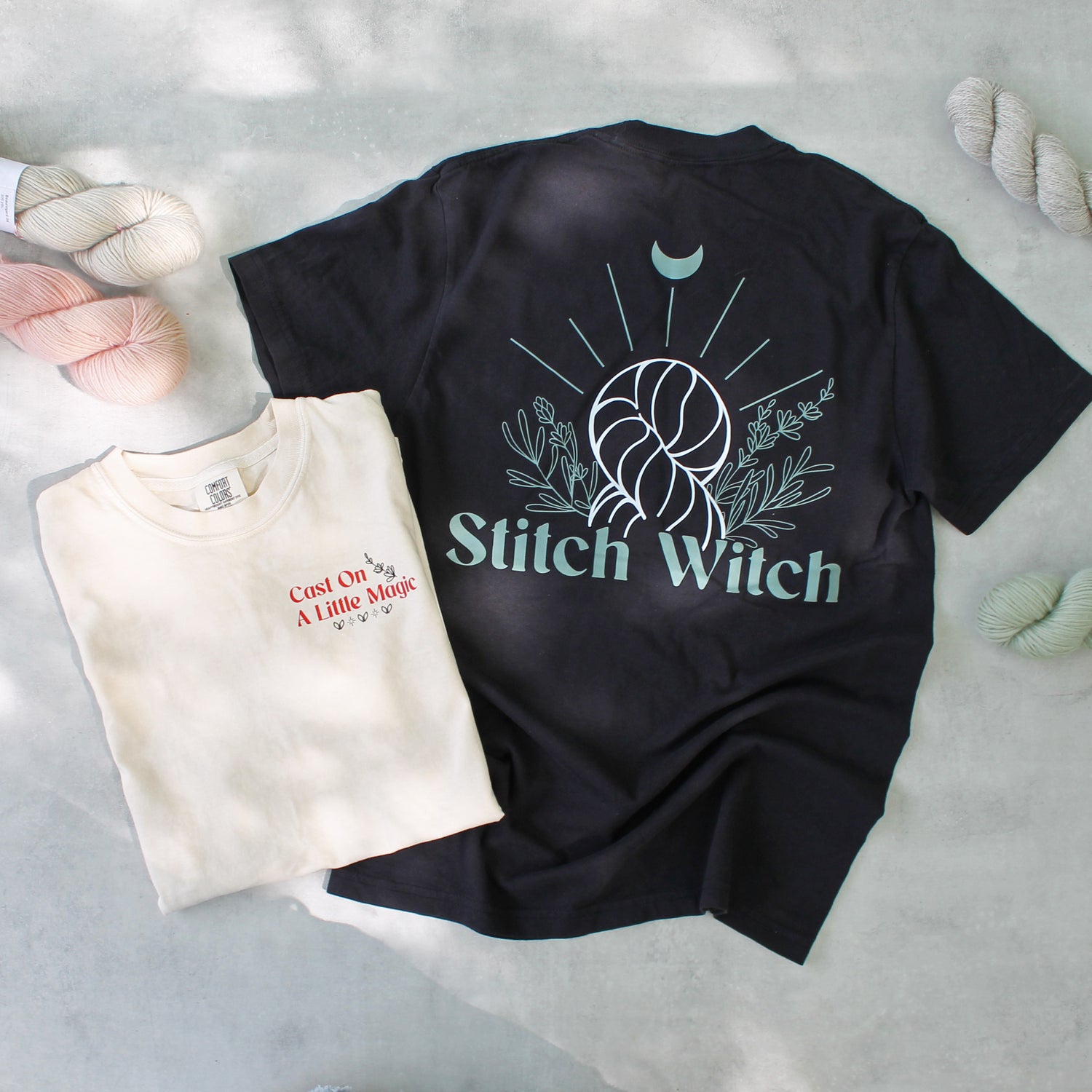 NEW Stitch Witch Tee - Black