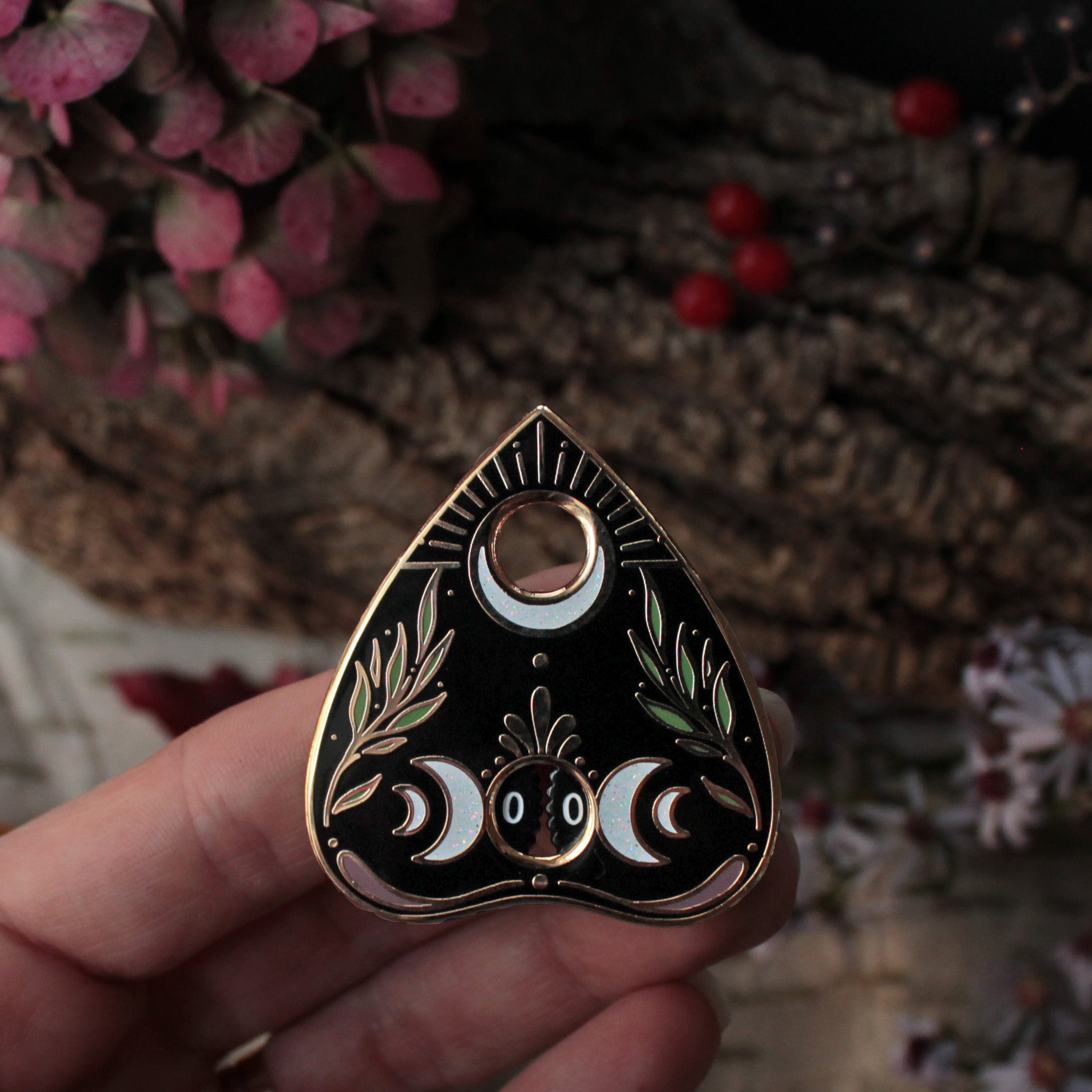 Ouija Counter Enamel Pin