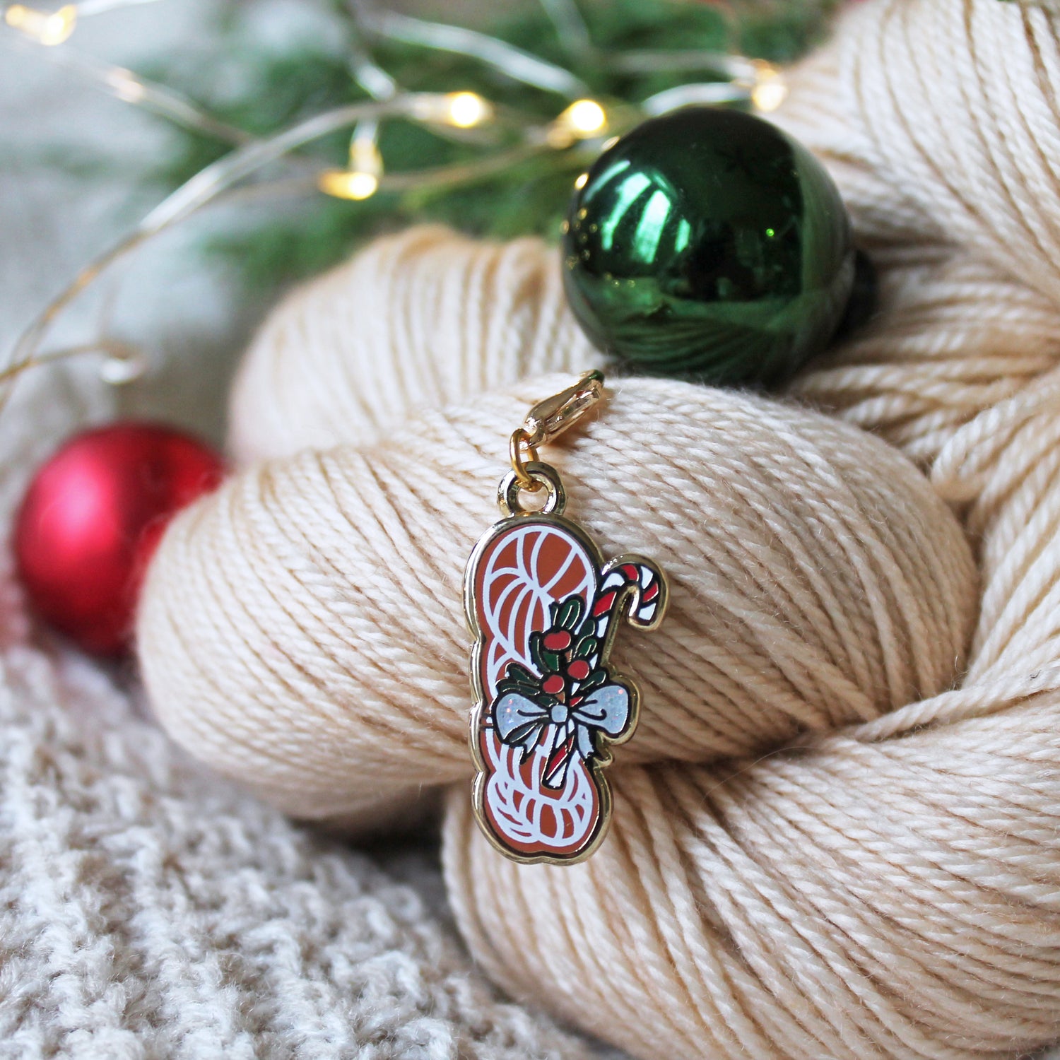 Holiday Skein Keeper / Stitch Marker