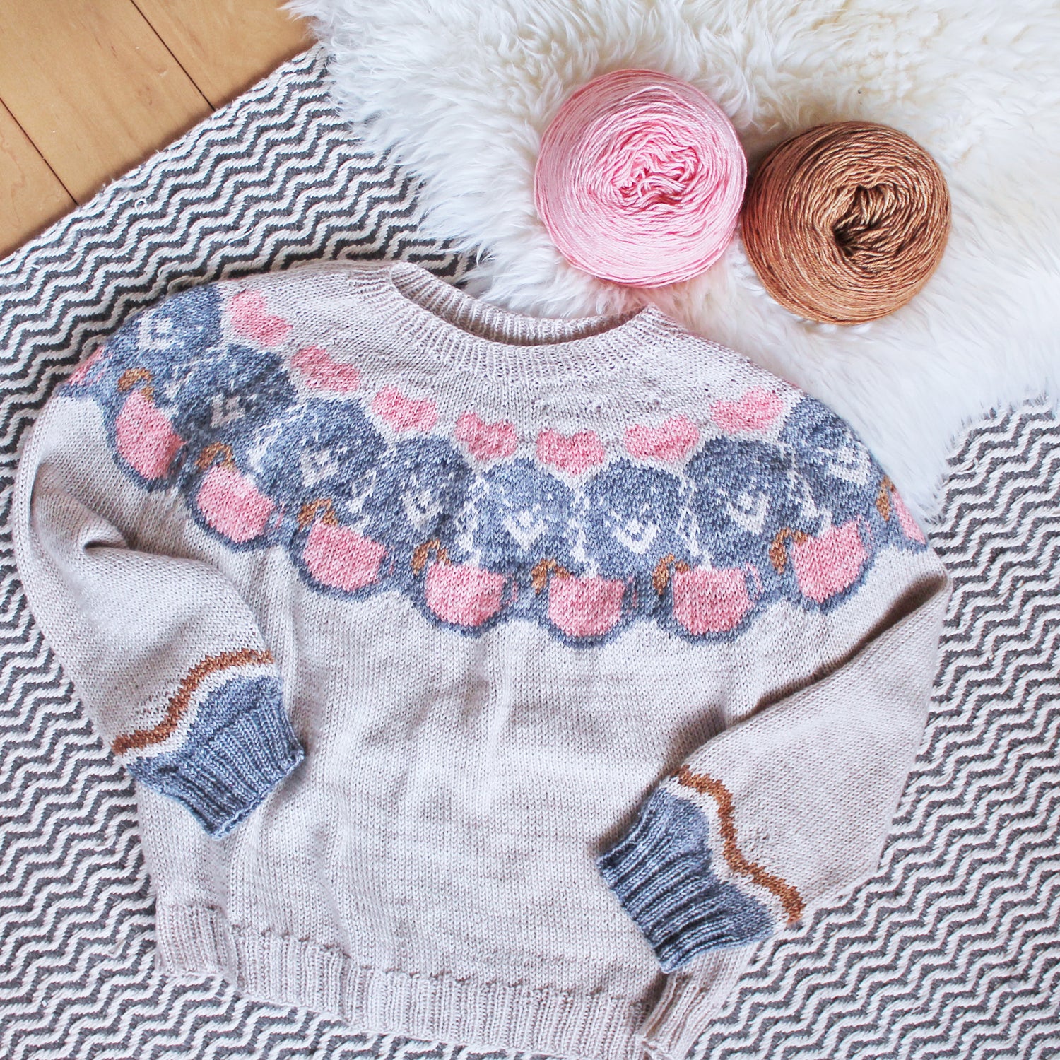 Morning Cup Sweater Pattern