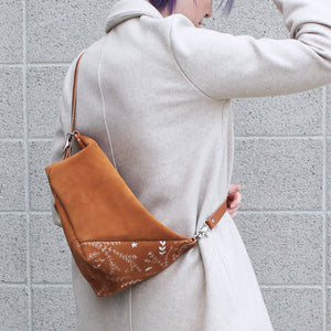 Tawny Spring Sling Suede Project Bag