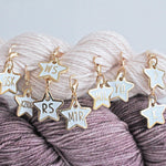 Glitter Star Knitter's Helpers Progress Keepers/ Stitch Markers (INDIVIDUAL)